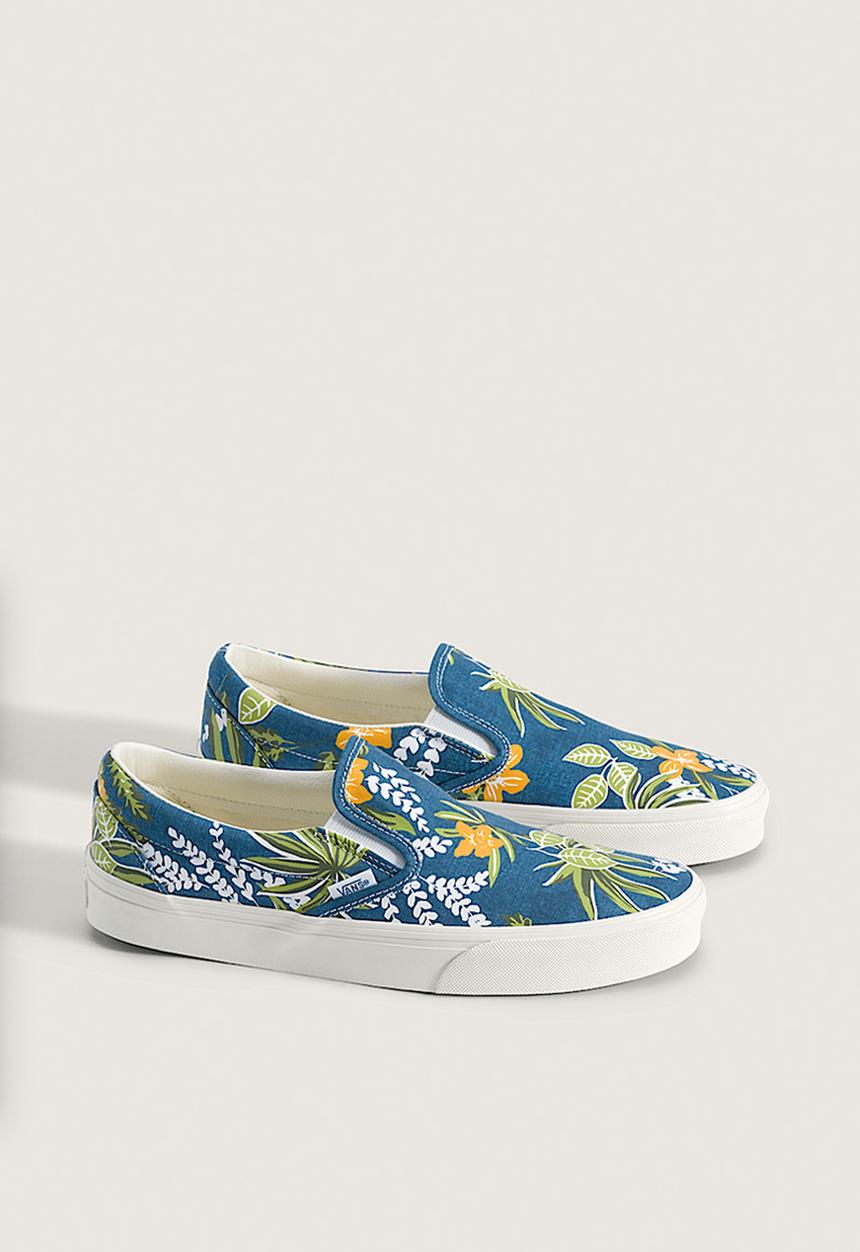 Vans - Classic Slip-On - Floral Navy