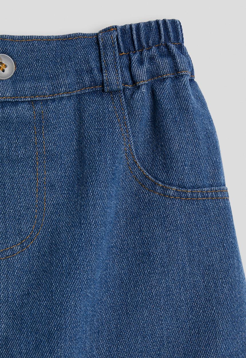 Pop Candy - Denim mini skirt - blue