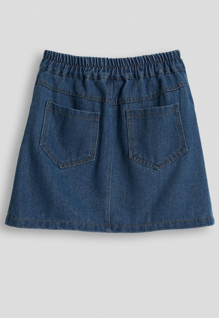 Pop Candy - Denim mini skirt - blue