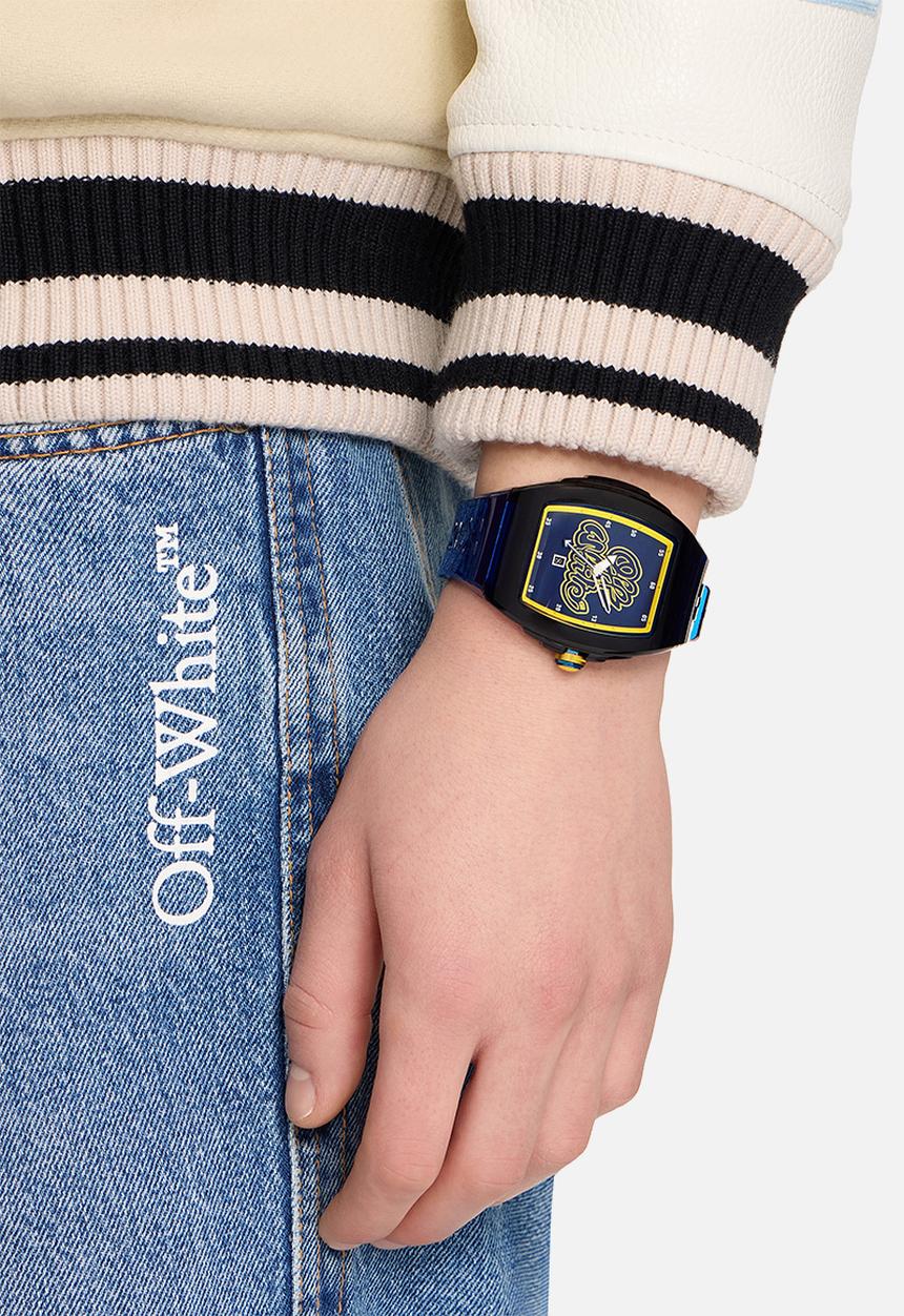 Off-White - BEAT Watch - Dark Blue