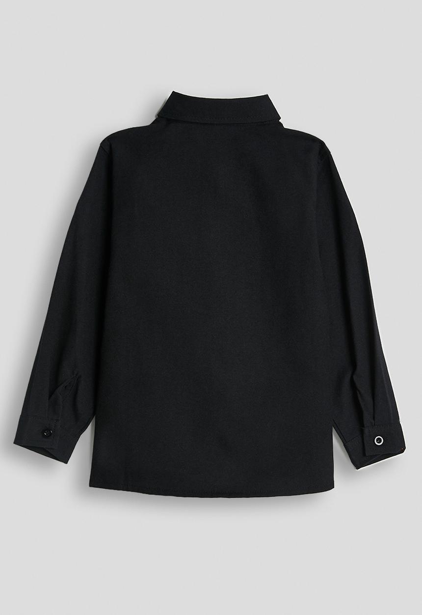 Pop Candy - Cuffed shirt - black
