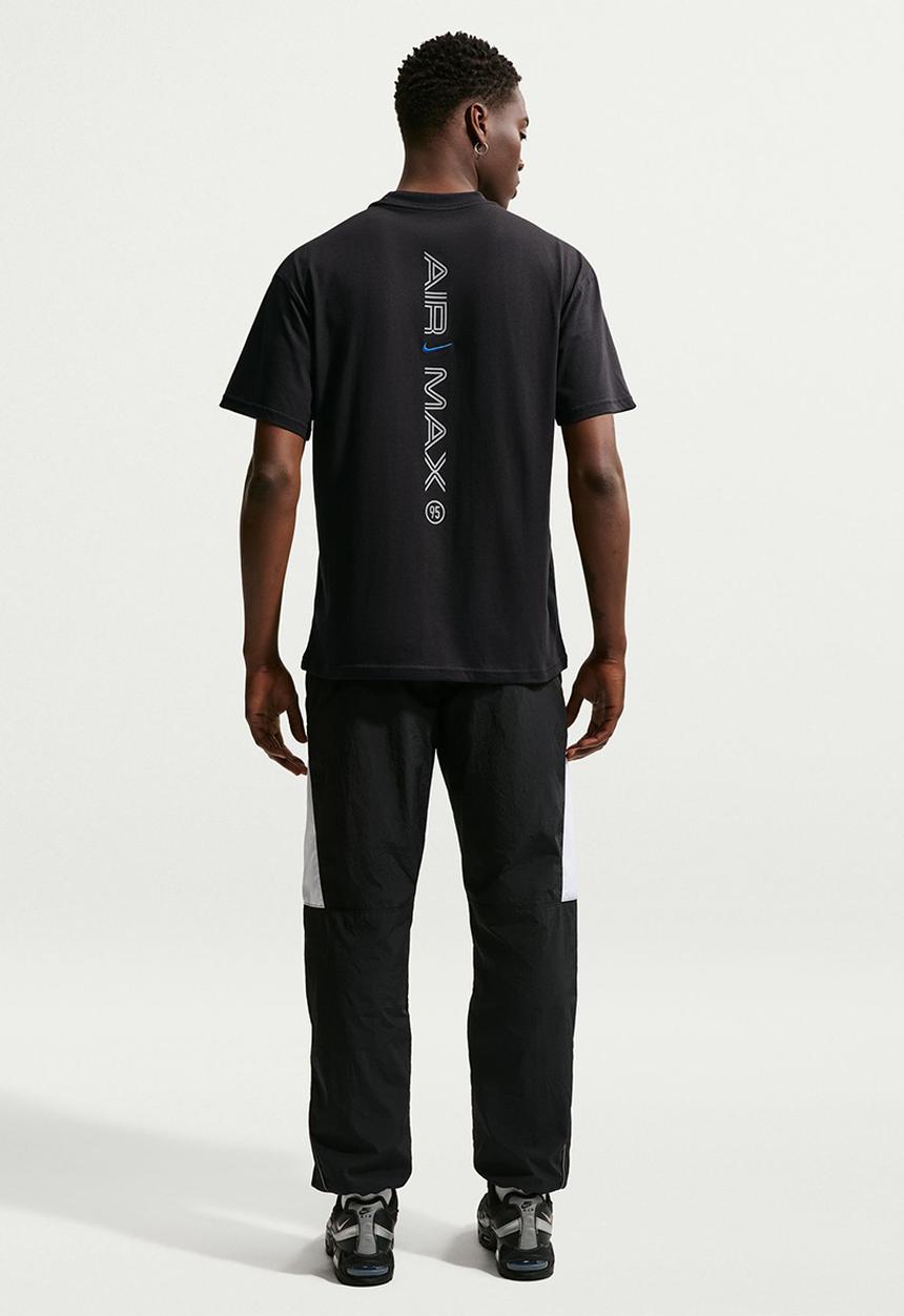 Nike - NSW  Air Max 95 Loose Reflective T-Shirt - Black/Blue