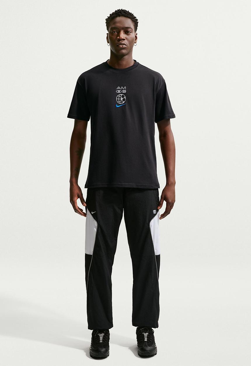 Nike - NSW  Air Max 95 Loose Reflective T-Shirt - Black/Blue