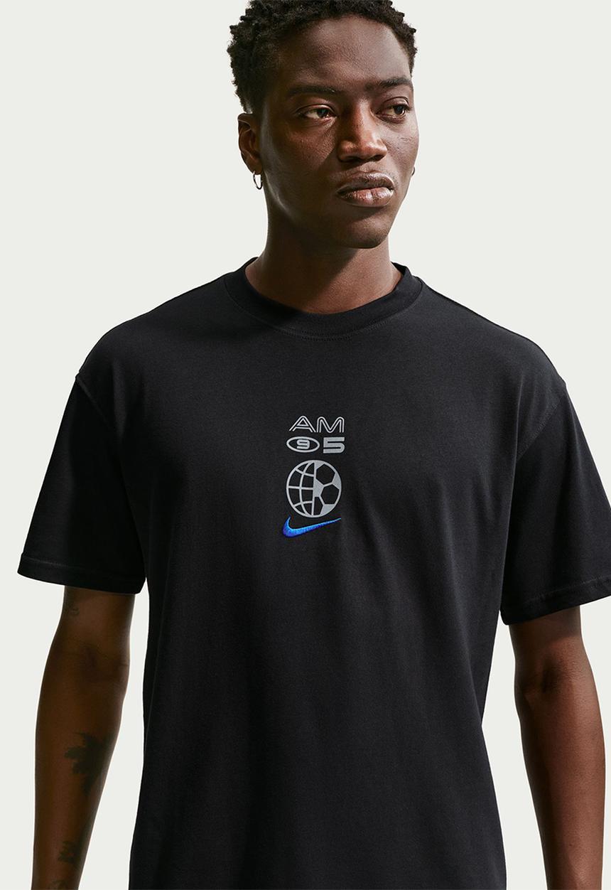 Nike - NSW  Air Max 95 Loose Reflective T-Shirt - Black/Blue