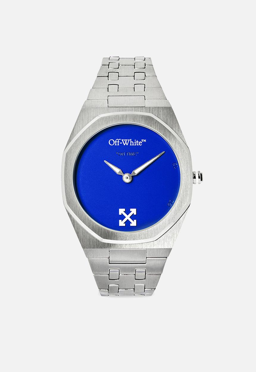 Off-White - ON TIME Watch - Silver