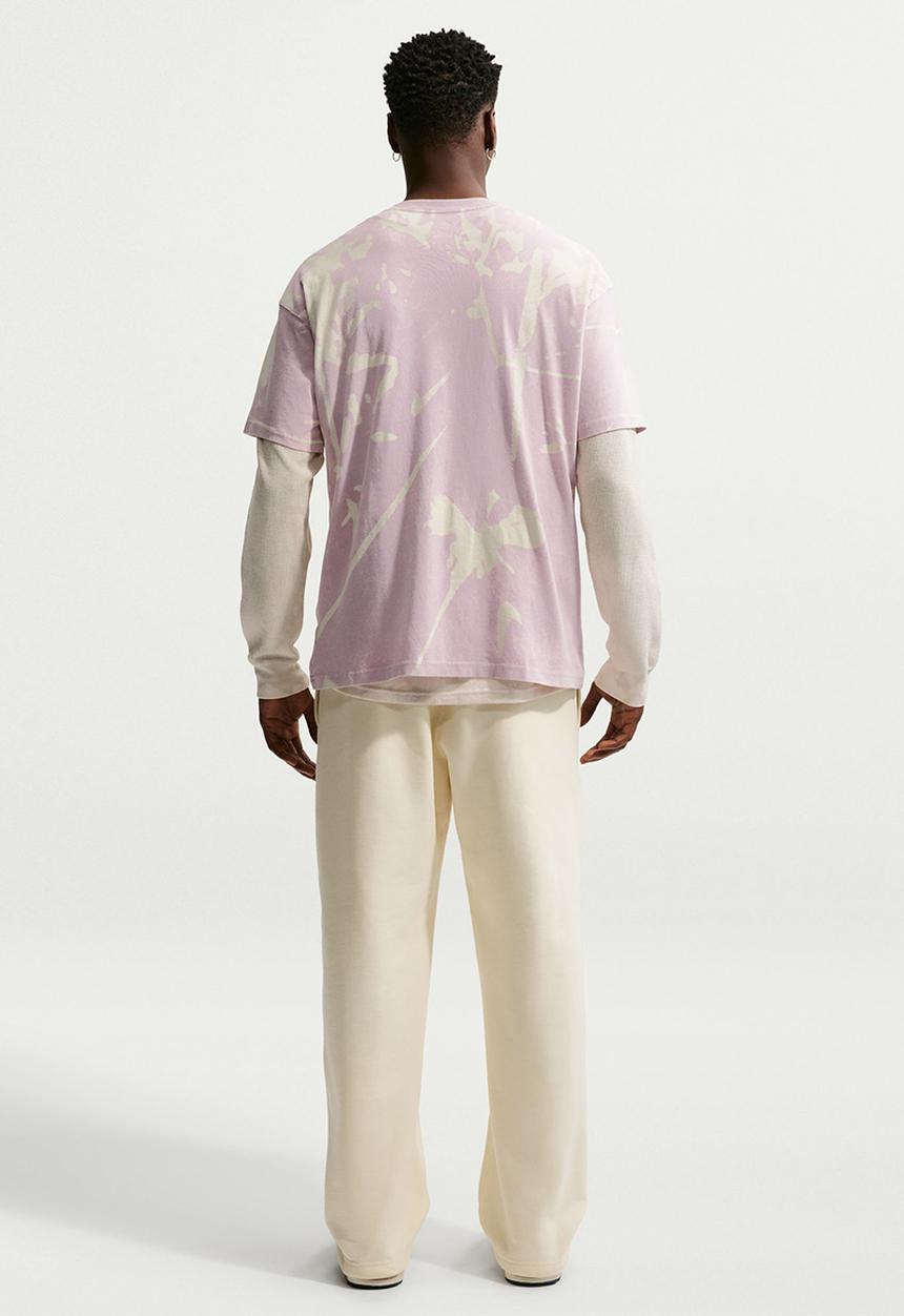 Nike - NSW Floral Loose Edition T-Shirt -Lilac/Wht