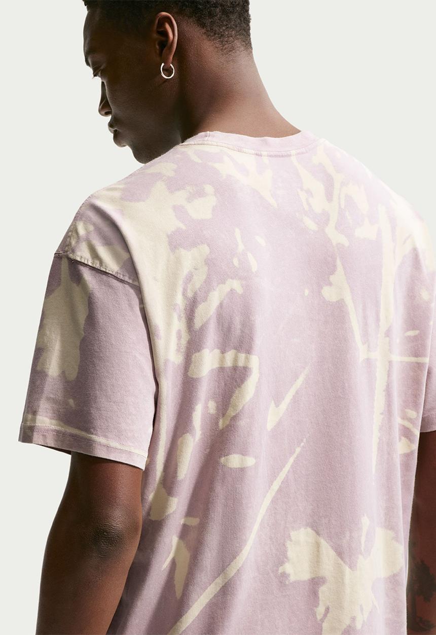 Nike - NSW Floral Loose Edition T-Shirt -Lilac/Wht