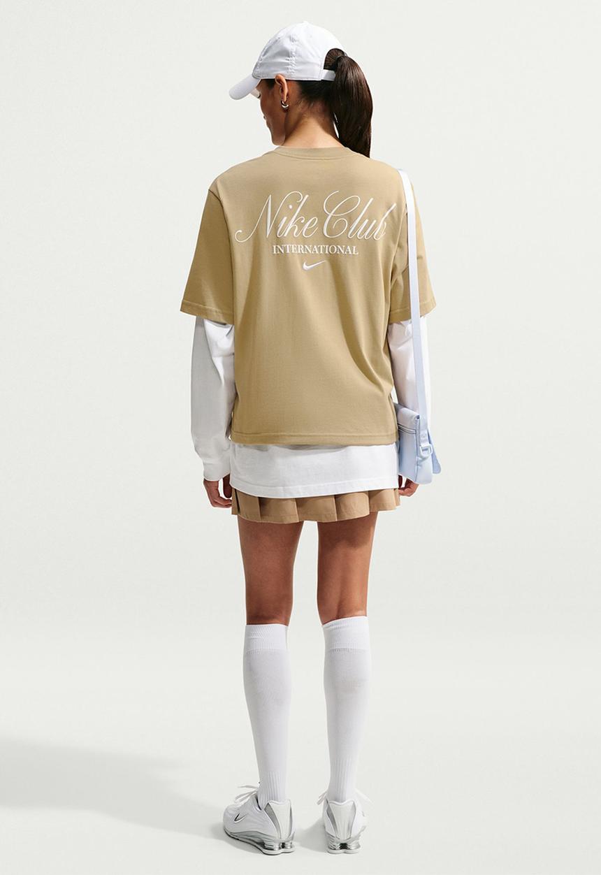 Nike - Women'S Boxy T-shirt - Parachute Beige