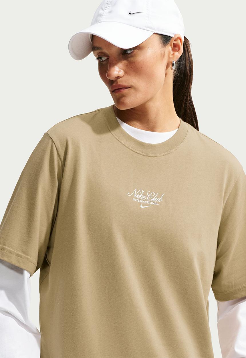 Nike - Women'S Boxy T-shirt - Parachute Beige