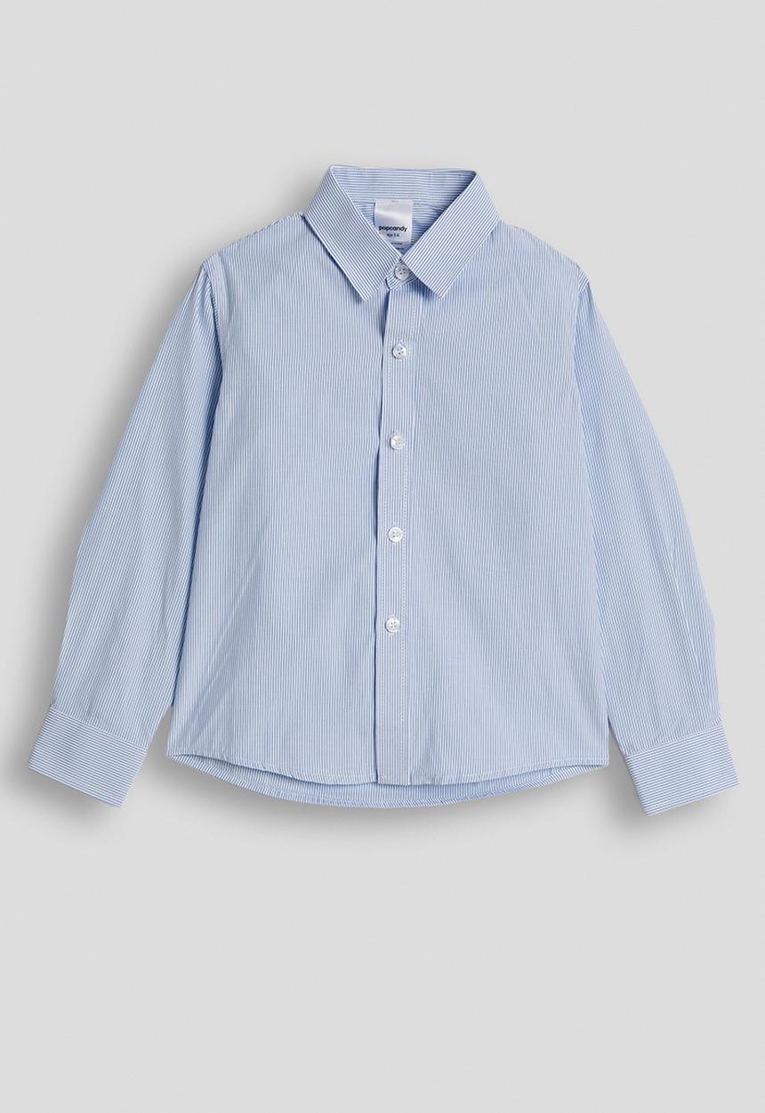 Pop Candy - Pin striped shirt - blue