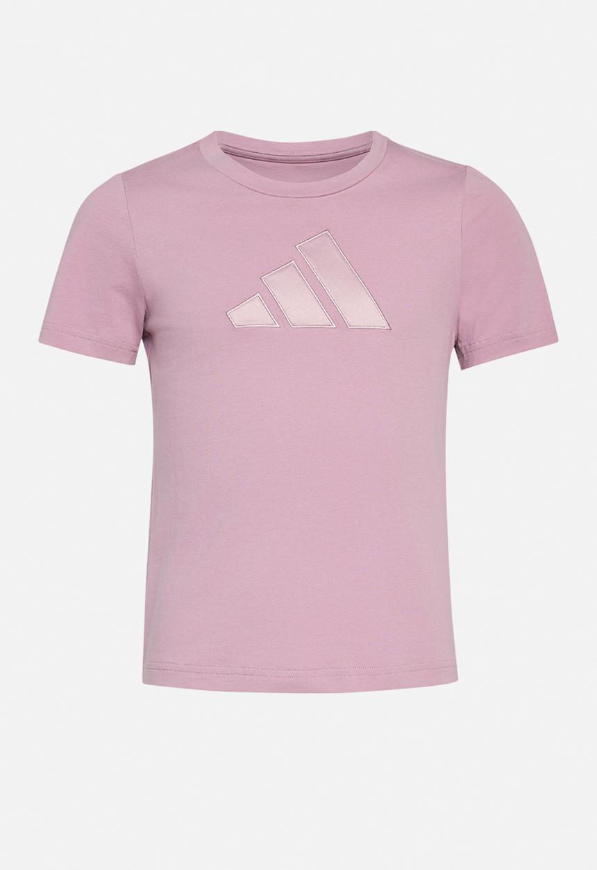 adidas Performance - Jg Satin Tee - Magic Mauve/Dual Lilac