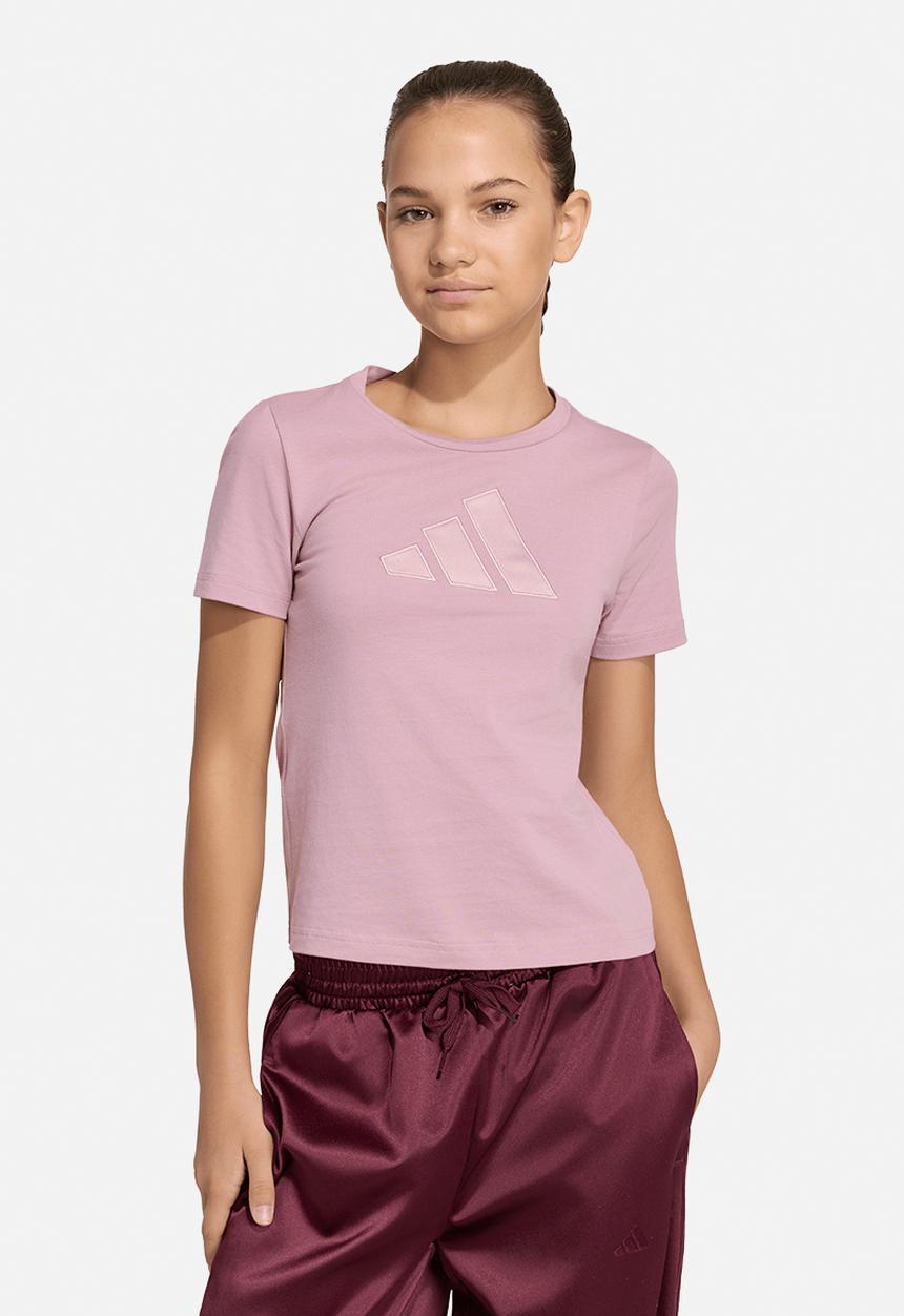 adidas Performance - Jg Satin Tee - Magic Mauve/Dual Lilac