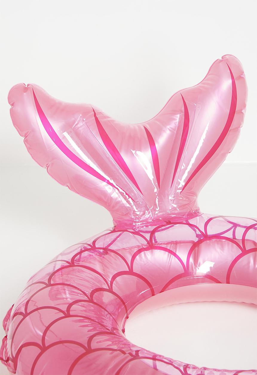 Pop Candy - Inflatable mermaid pool ring - pink