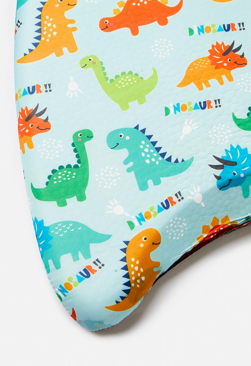 Pop Candy - Dino aop kickboard - pastel blue