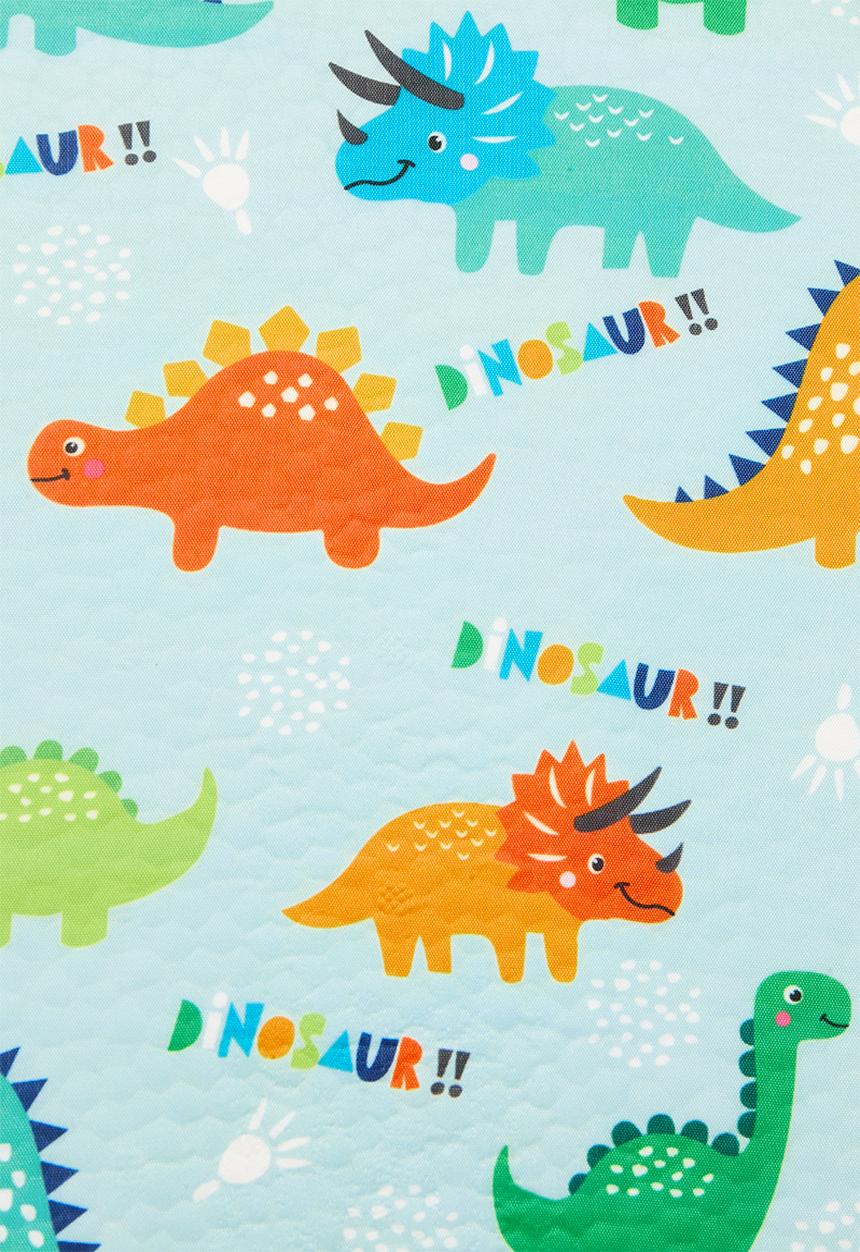 Pop Candy - Dino aop kickboard - pastel blue