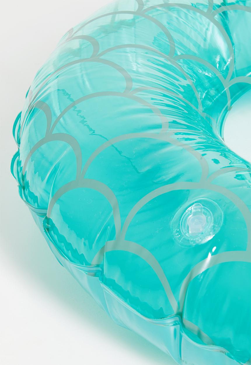 Pop Candy - Inflatable mermaid pool ring - green