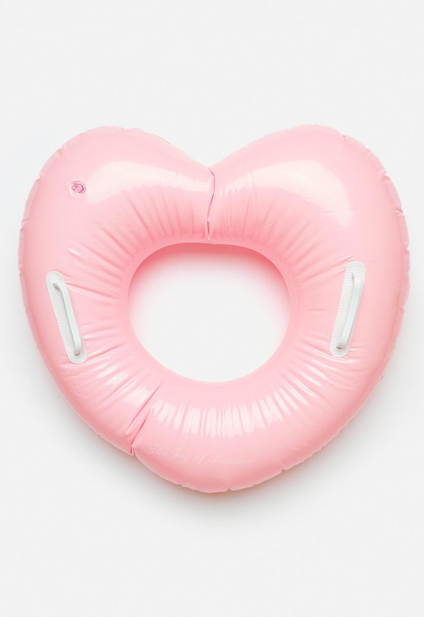 Pop Candy - Heart shaped floating tube - pink