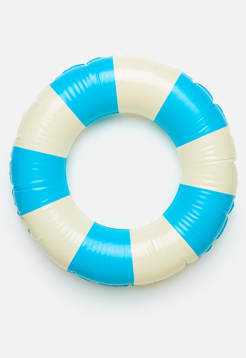 Pop Candy - Inflatable pool ring - blue stripes