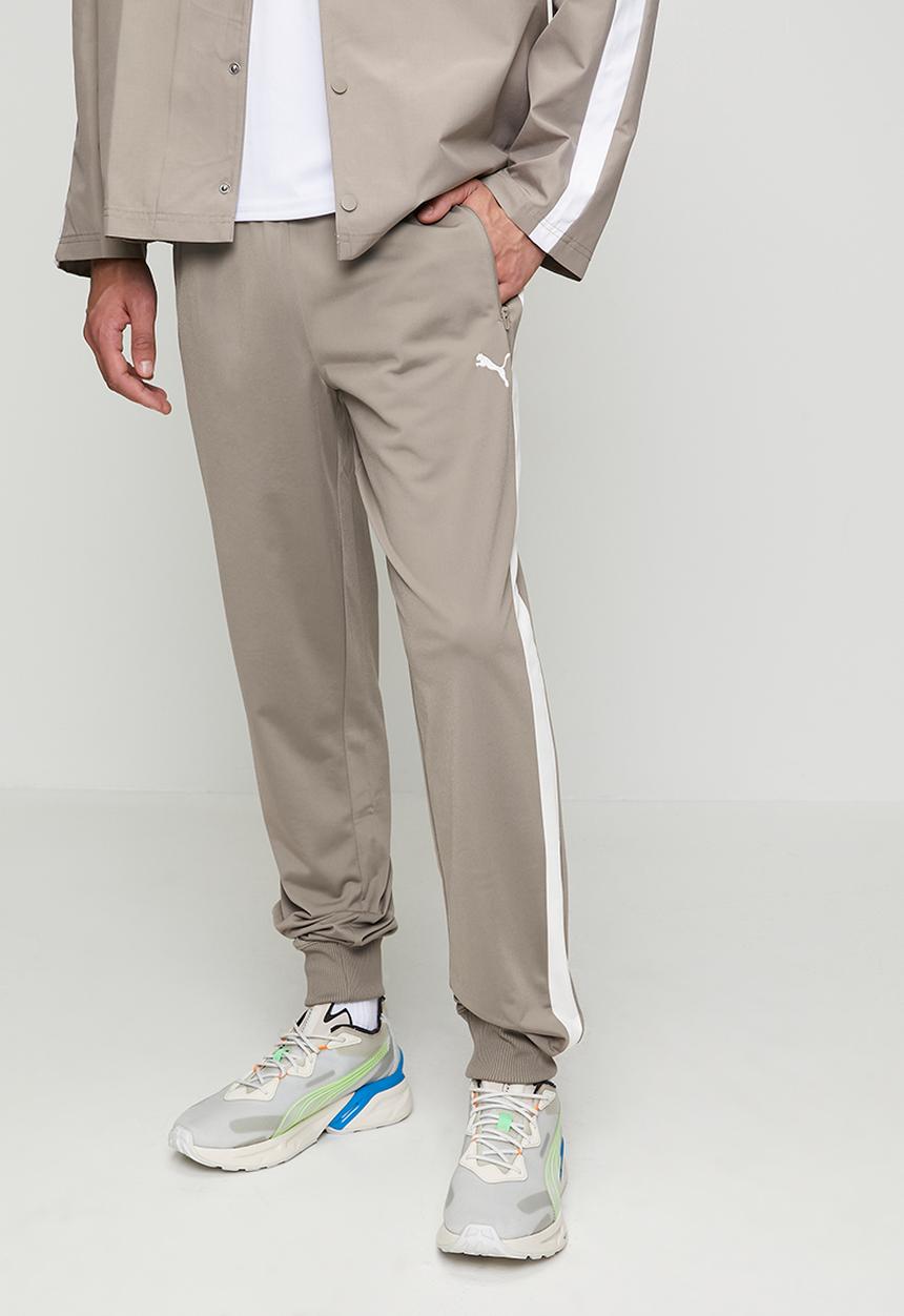 PUMA - ESS T7 Poly Pants - Brown