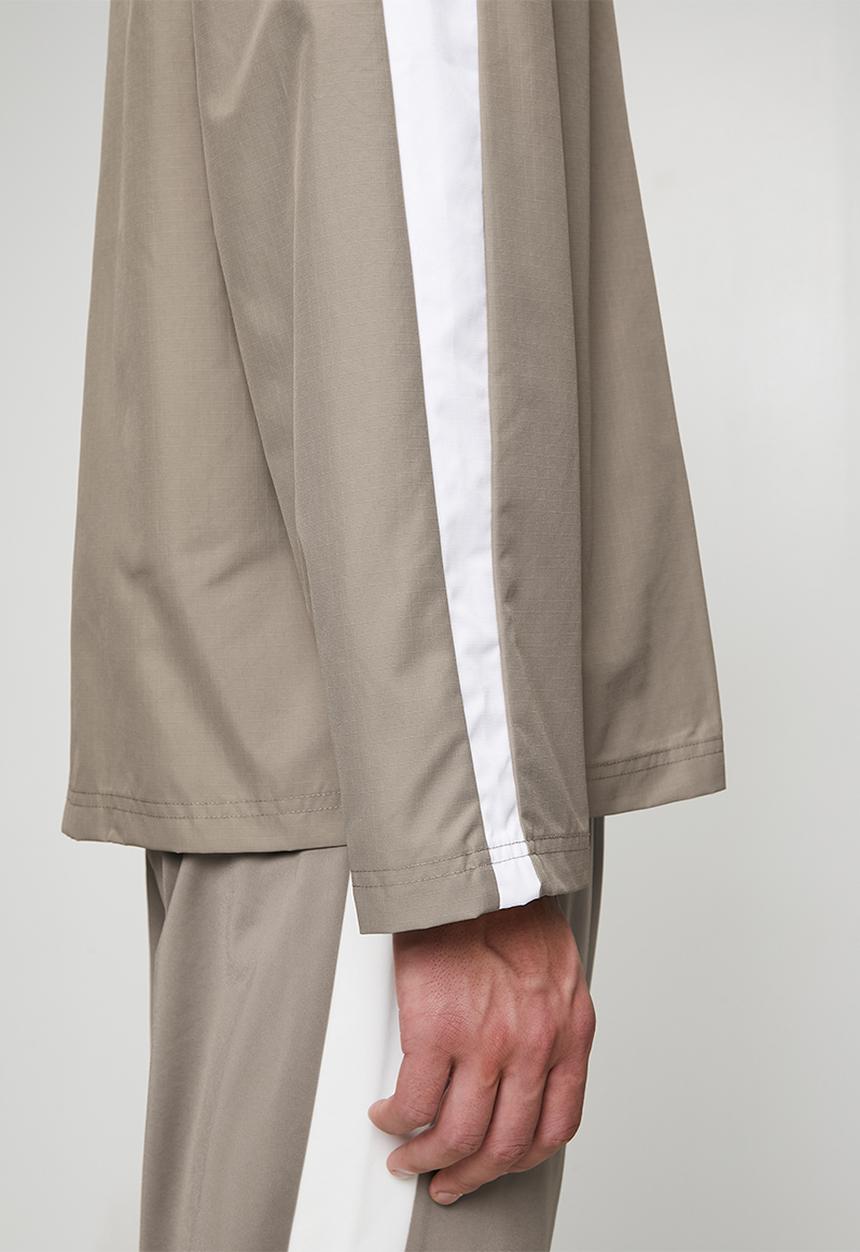PUMA - T7 Relaxed Woven Overshirt - Brown