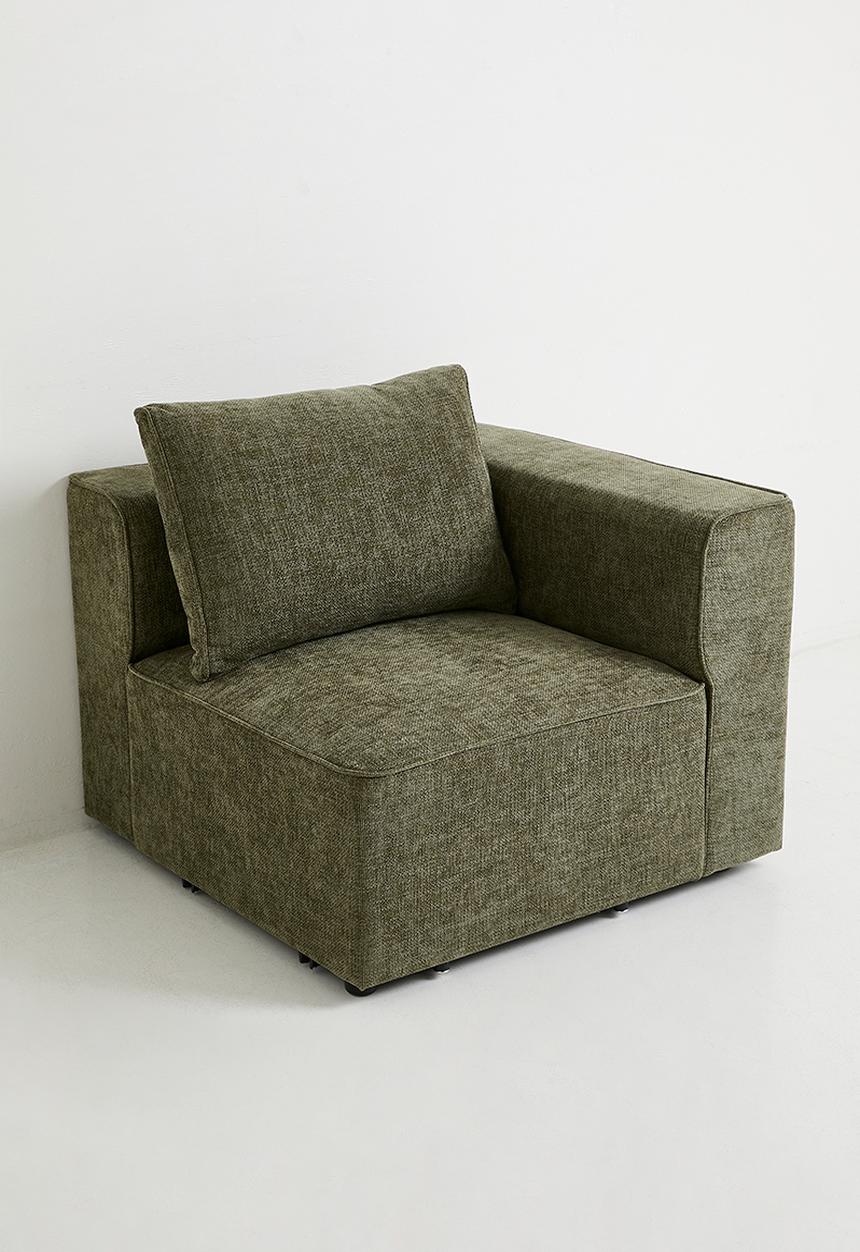 Sixth Floor - Gravity Corner Wedge Modular - Olive