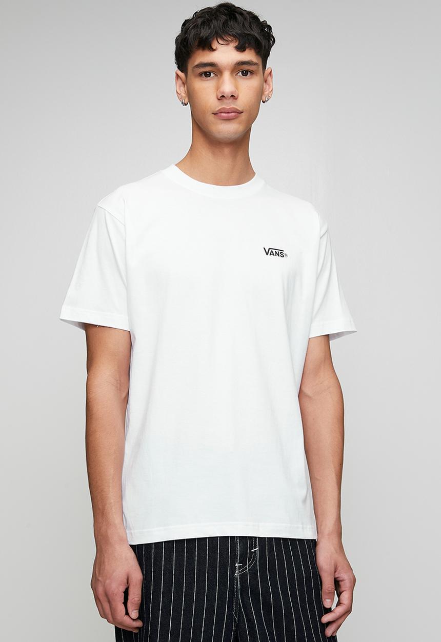 Vans - New Left Chest SS Tee - WHITE-BLACK