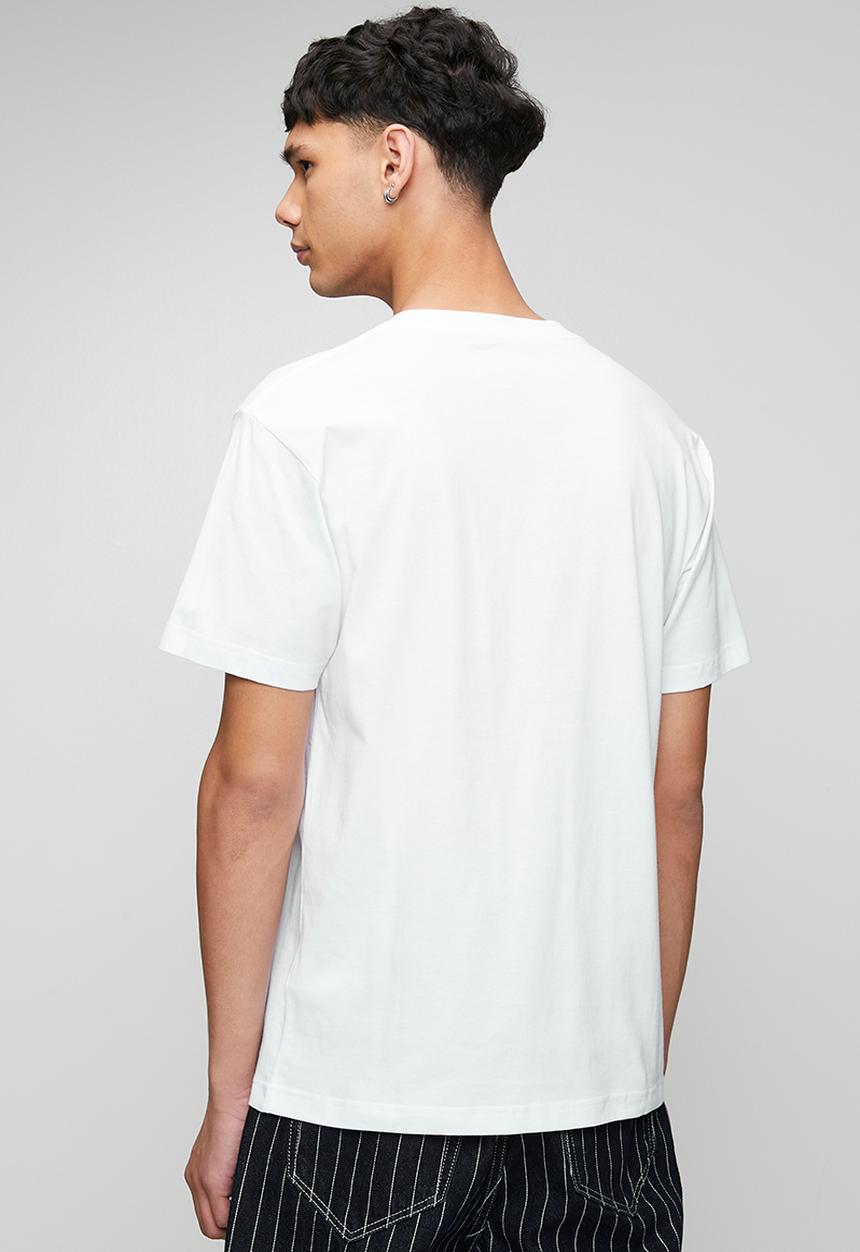 Vans - New Left Chest SS Tee - WHITE-BLACK