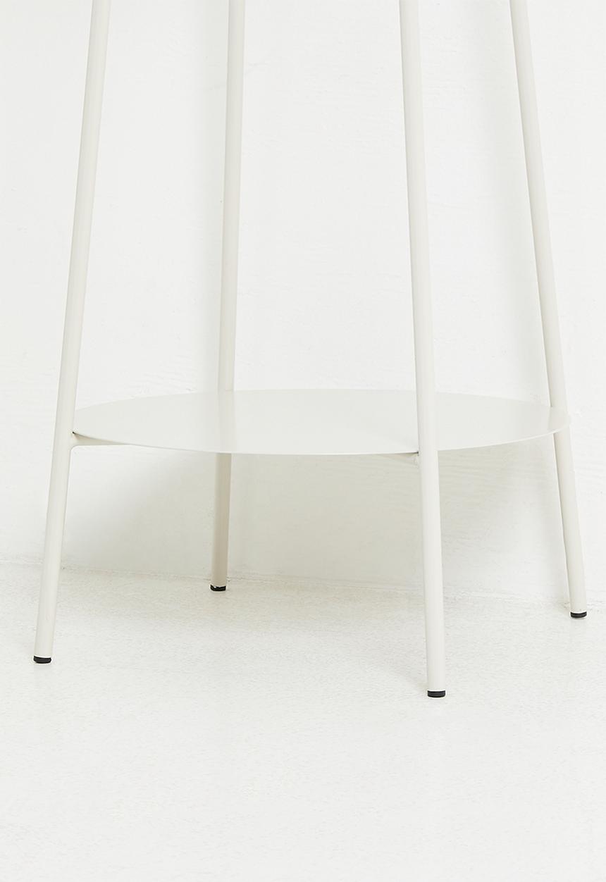 H&S - Linea Side Table - White