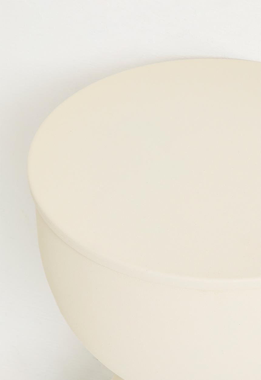 H&S - Orbit Side Table - White