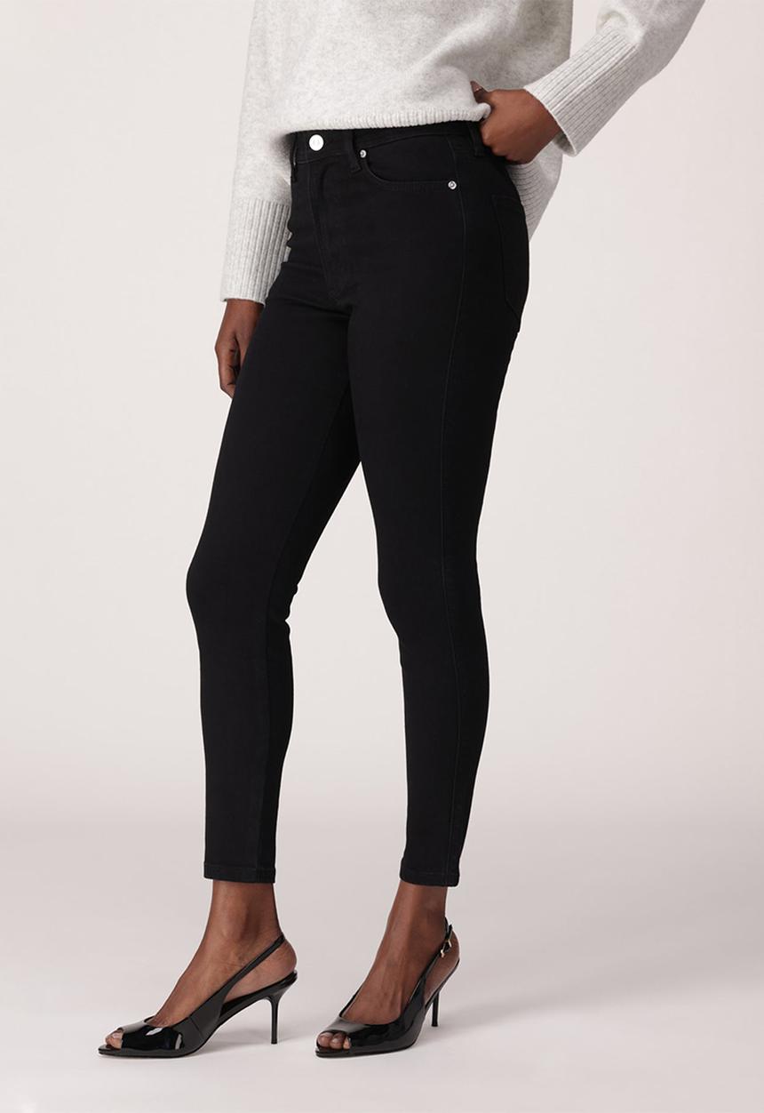 Forever New - Ashley mid-rise skinny jeans in black