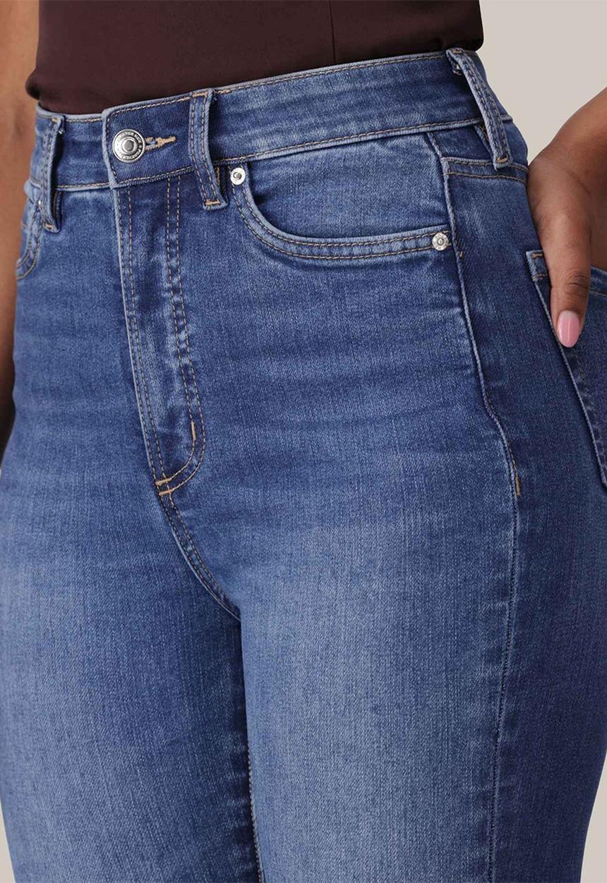 Forever New - Mila high-rise skinny jeans in dark wash
