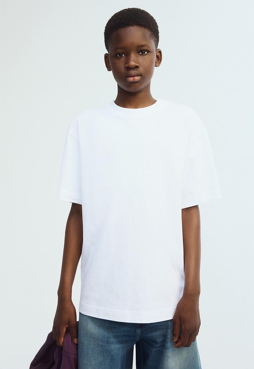H&M - Cotton t-shirt - white