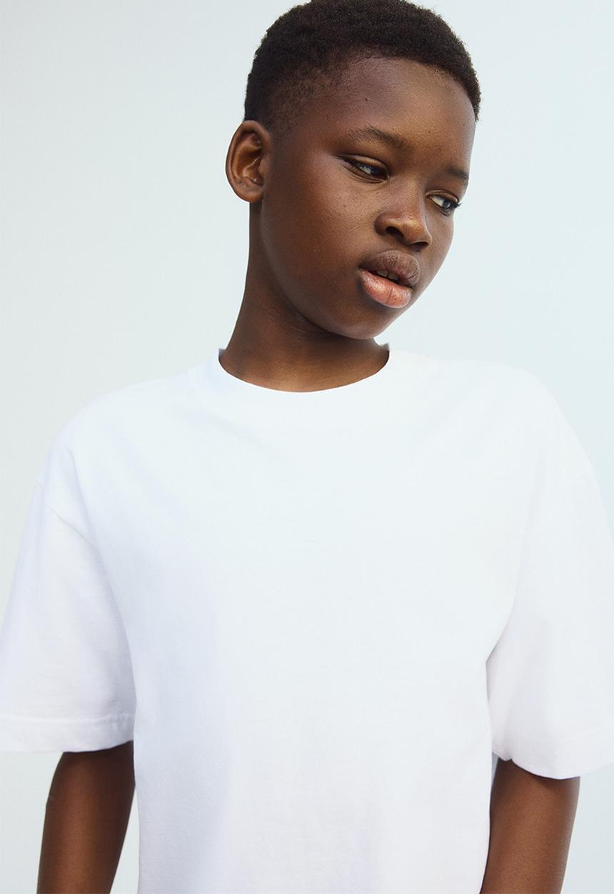 H&M - Cotton t-shirt - white
