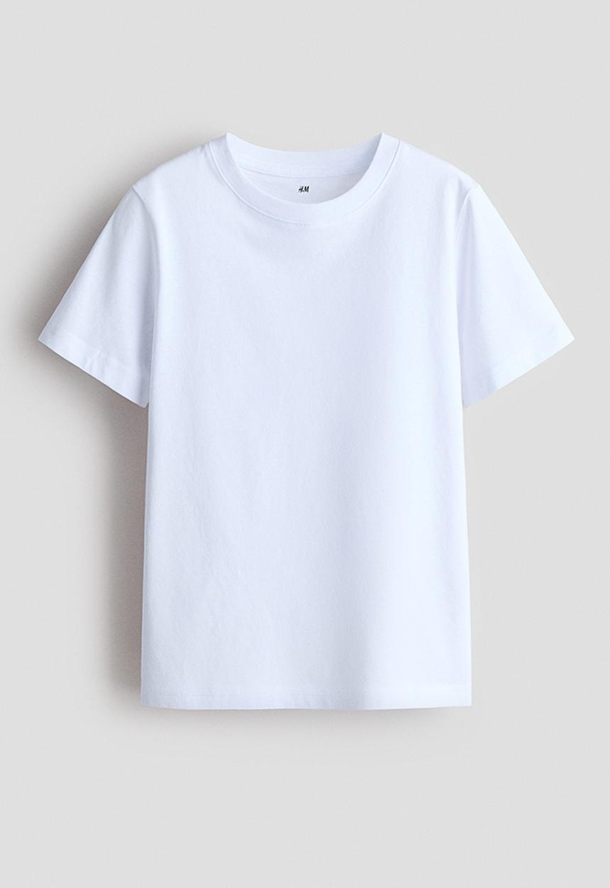 H&M - Cotton t-shirt - white