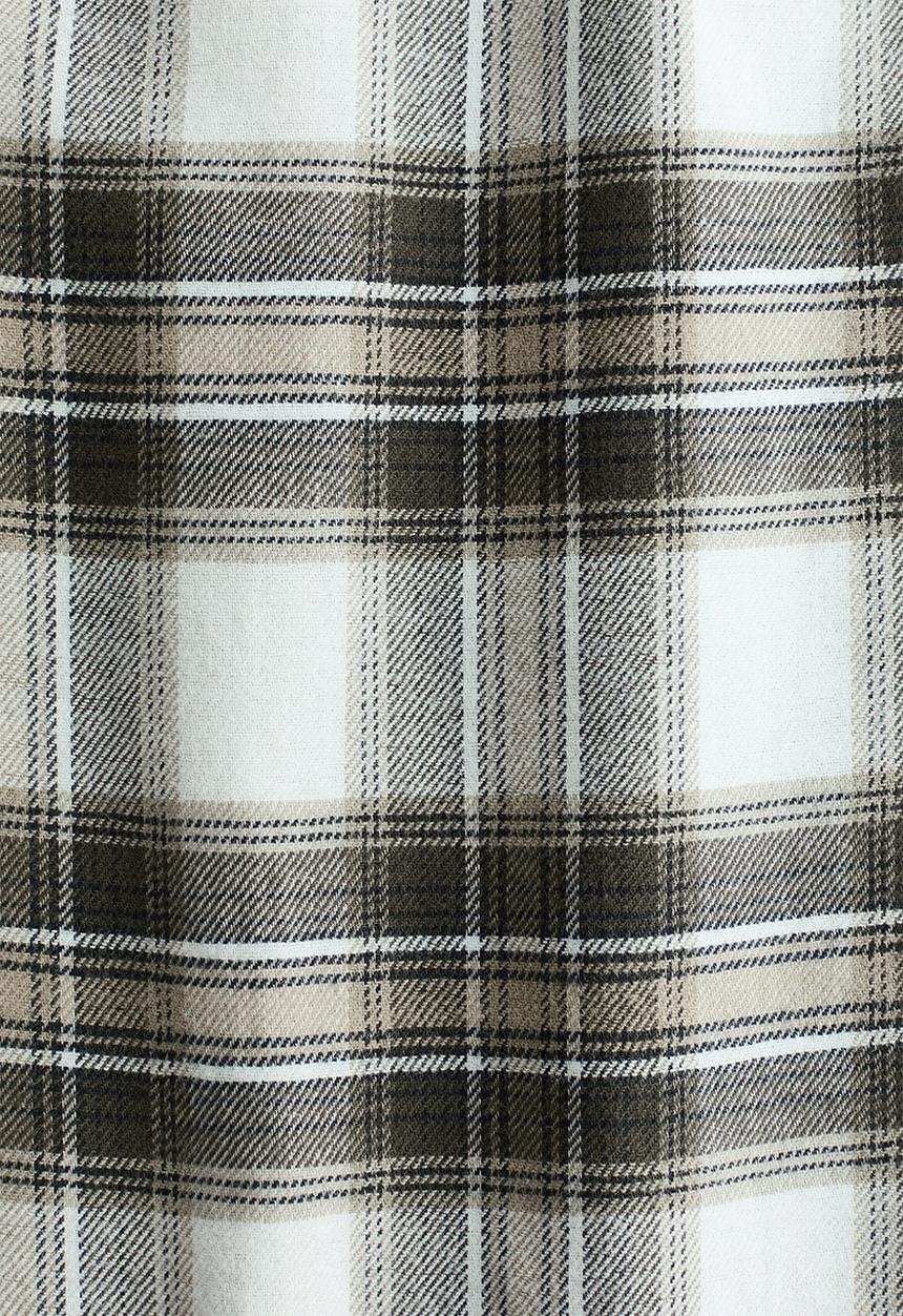H&M - Cotton pyjama bottoms - brown/checked