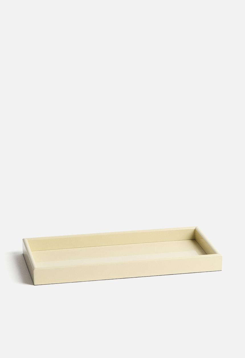 H&M - Rectangular tray - light yellow