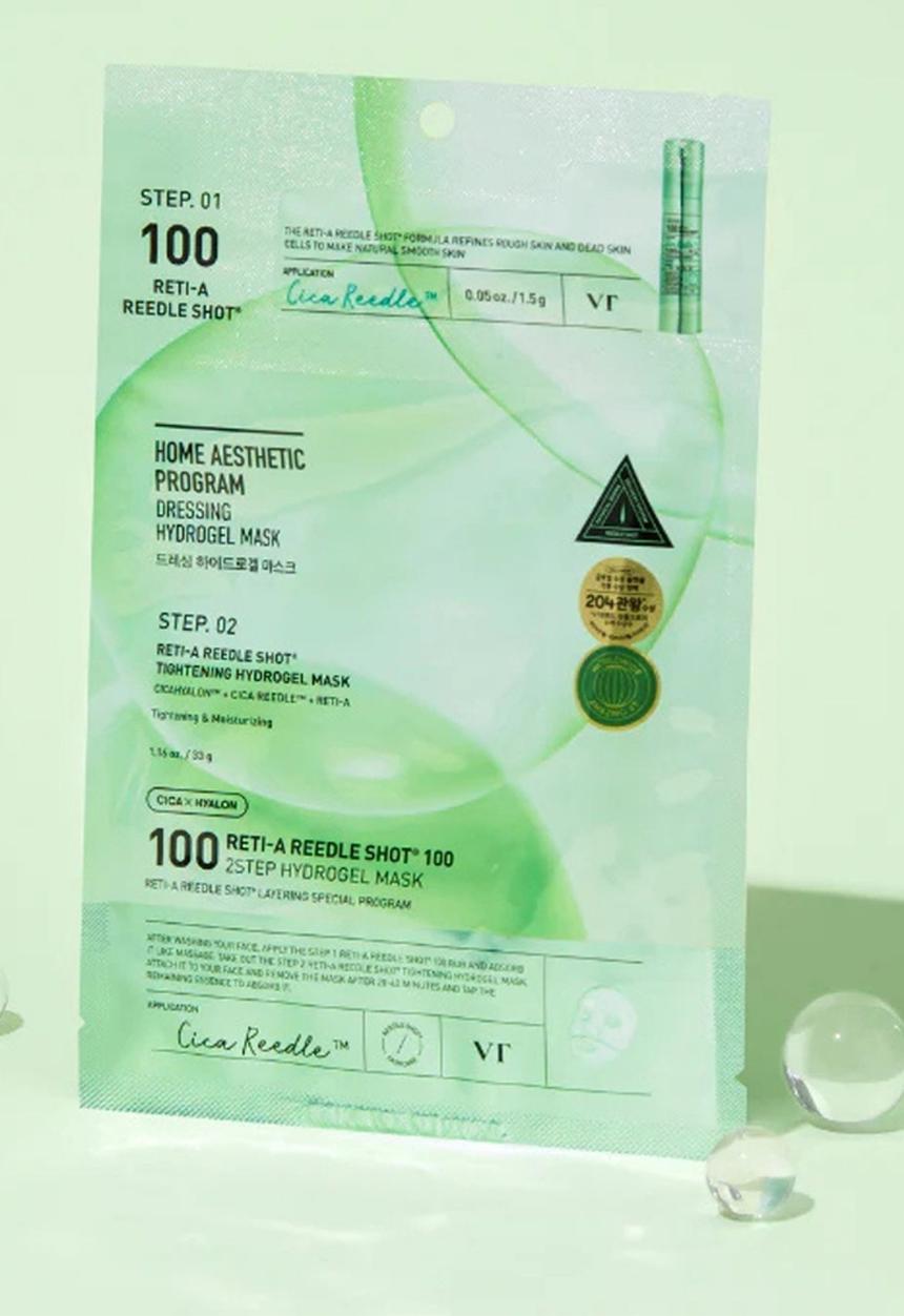 VT Cosmetics - Reti-A Reedle Shot® 100hL 2Step Hydrogel Mask