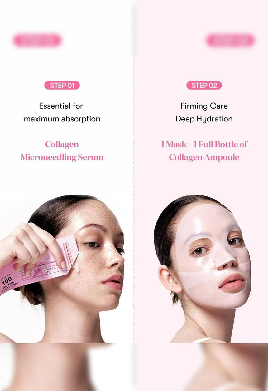 VT Cosmetics - Collagen Reedle Shot 100 2Step Mask