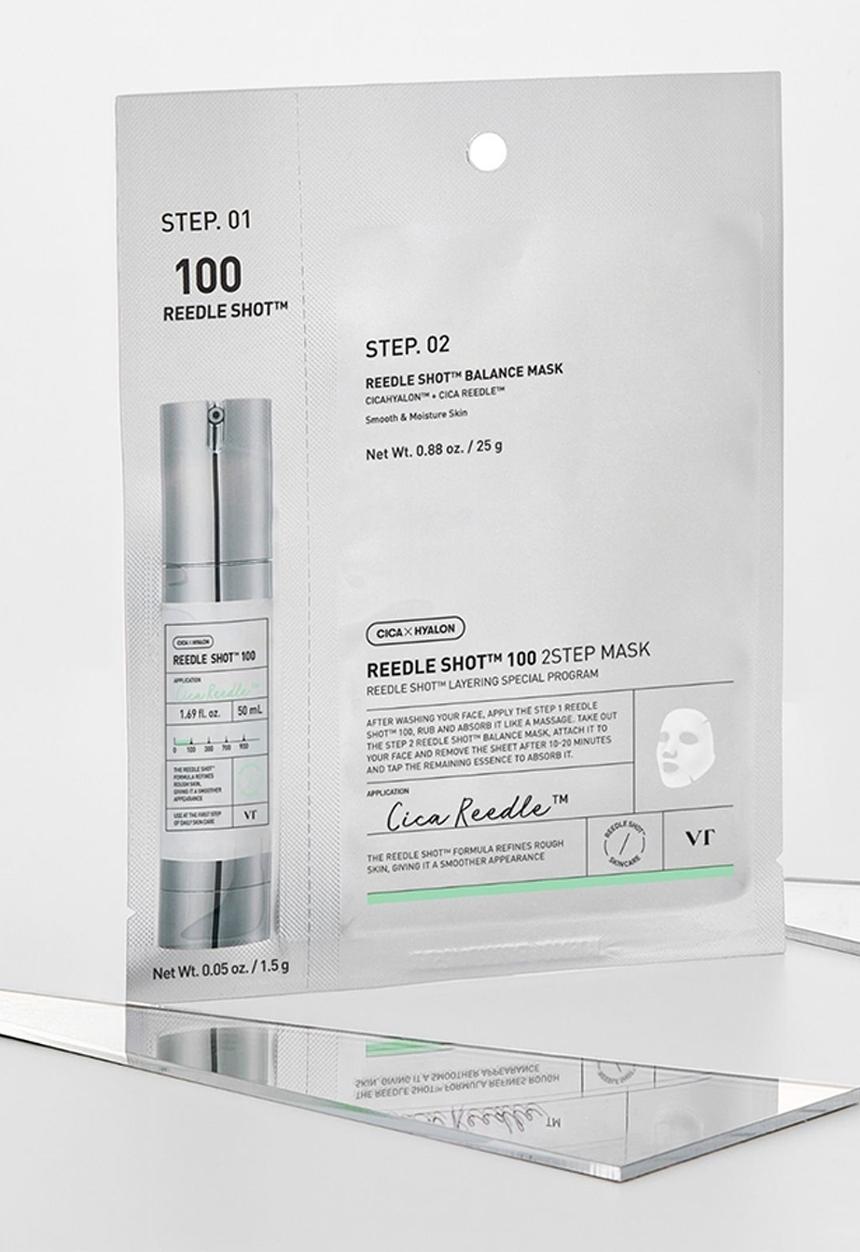 VT Cosmetics - Reedle Shot 100 2-Step Mask
