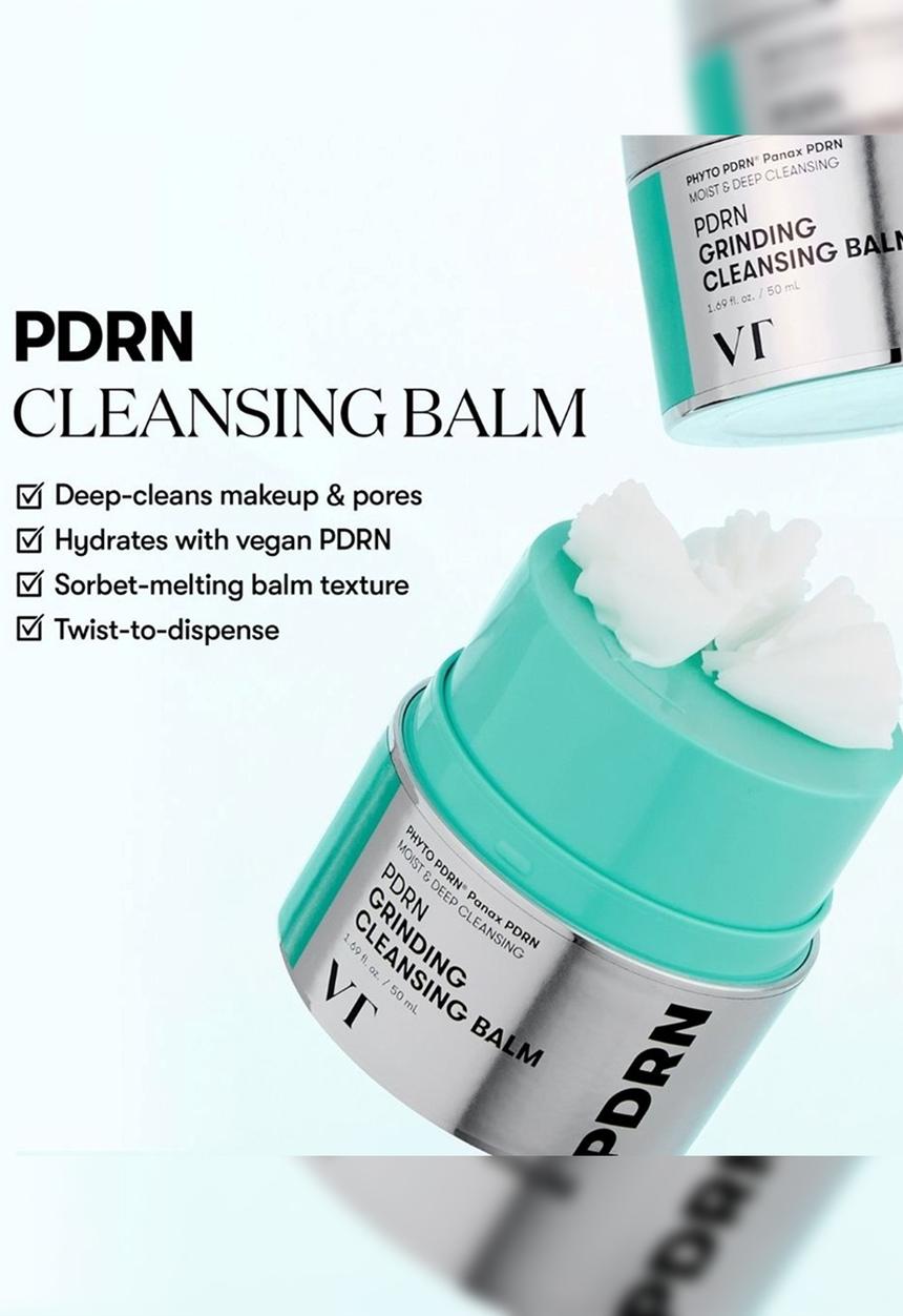 VT Cosmetics - PDRN Grinding Cleansing Balm - 50mL