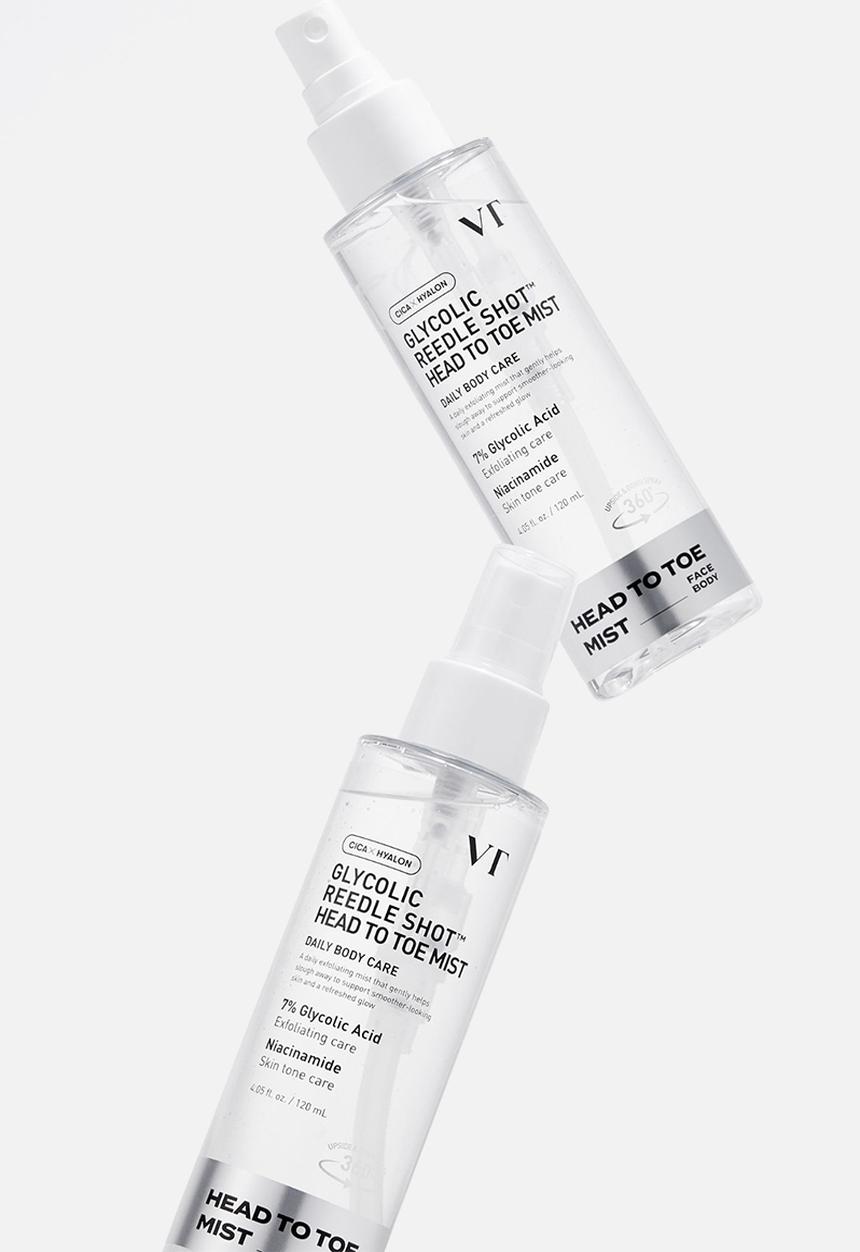 VT Cosmetics - Glycolic Reedle Shot Head To Toe Mist - 120ml