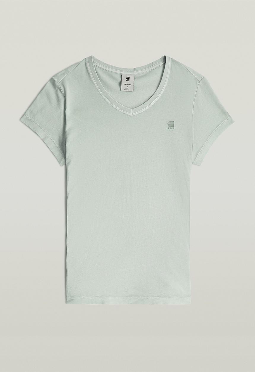 G-STAR - Overdyed eyben slim v t 2.0 wmn - pale green gd