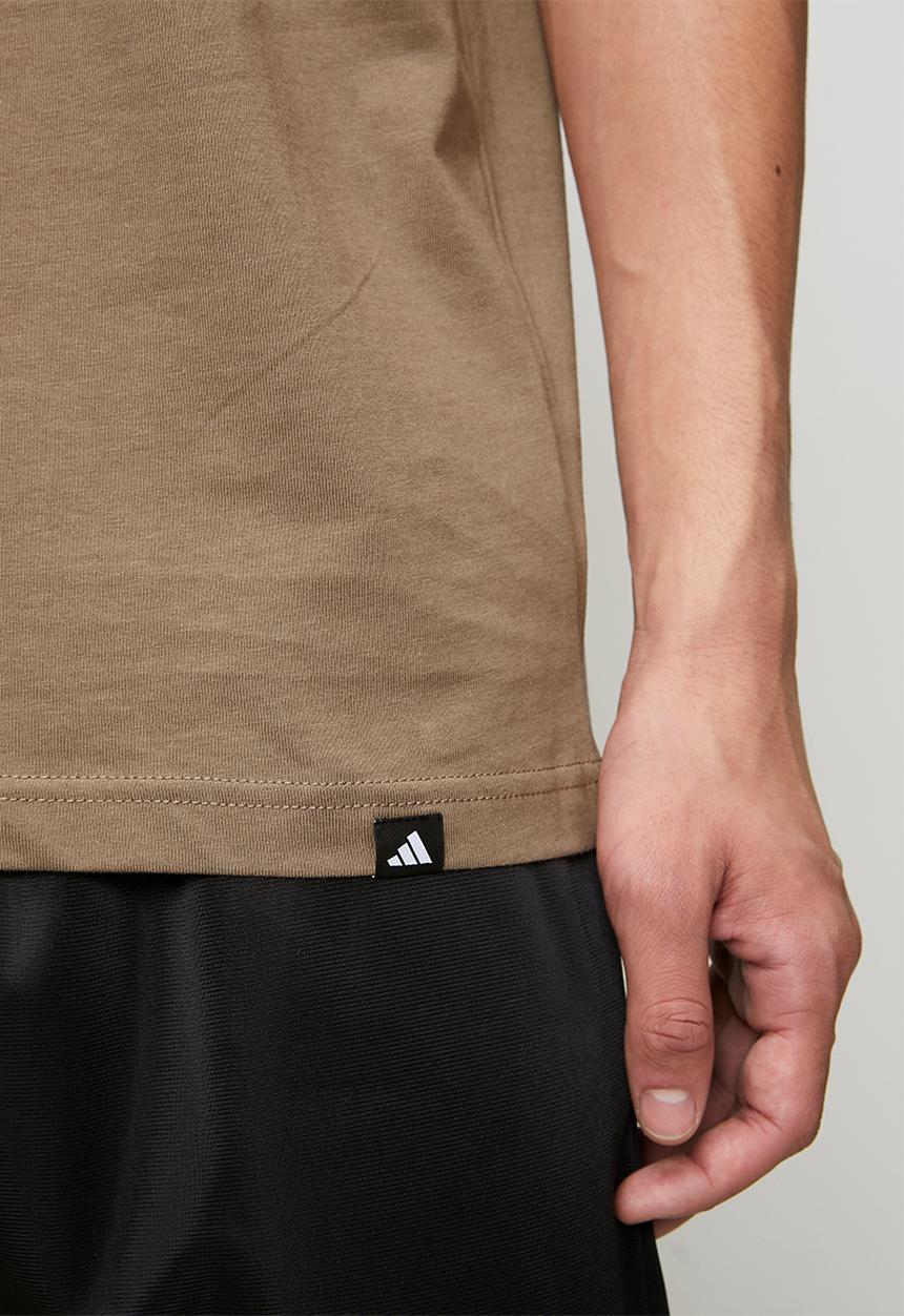 adidas Performance - Clkd i ofc tee - Khaki Six