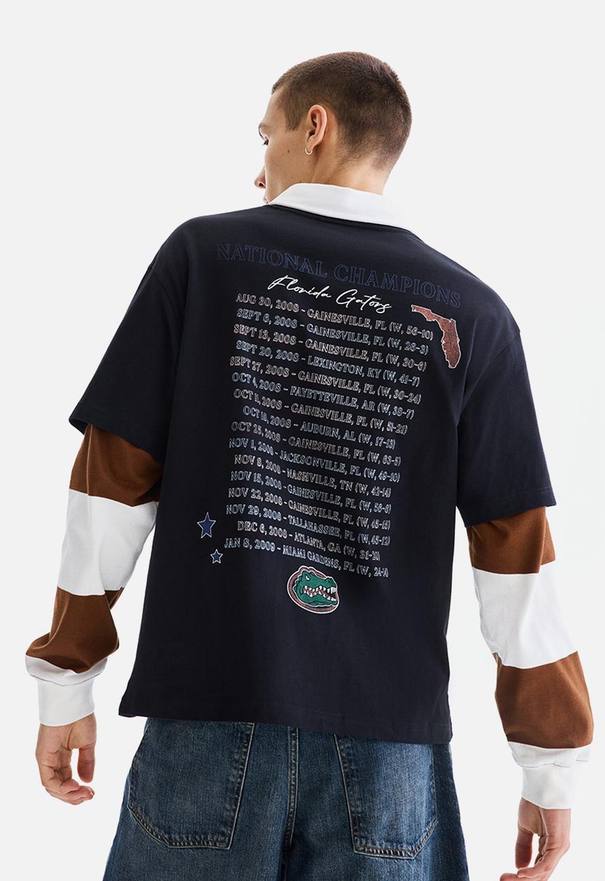 H&M - Loose fit t-shirt - black/florida gators