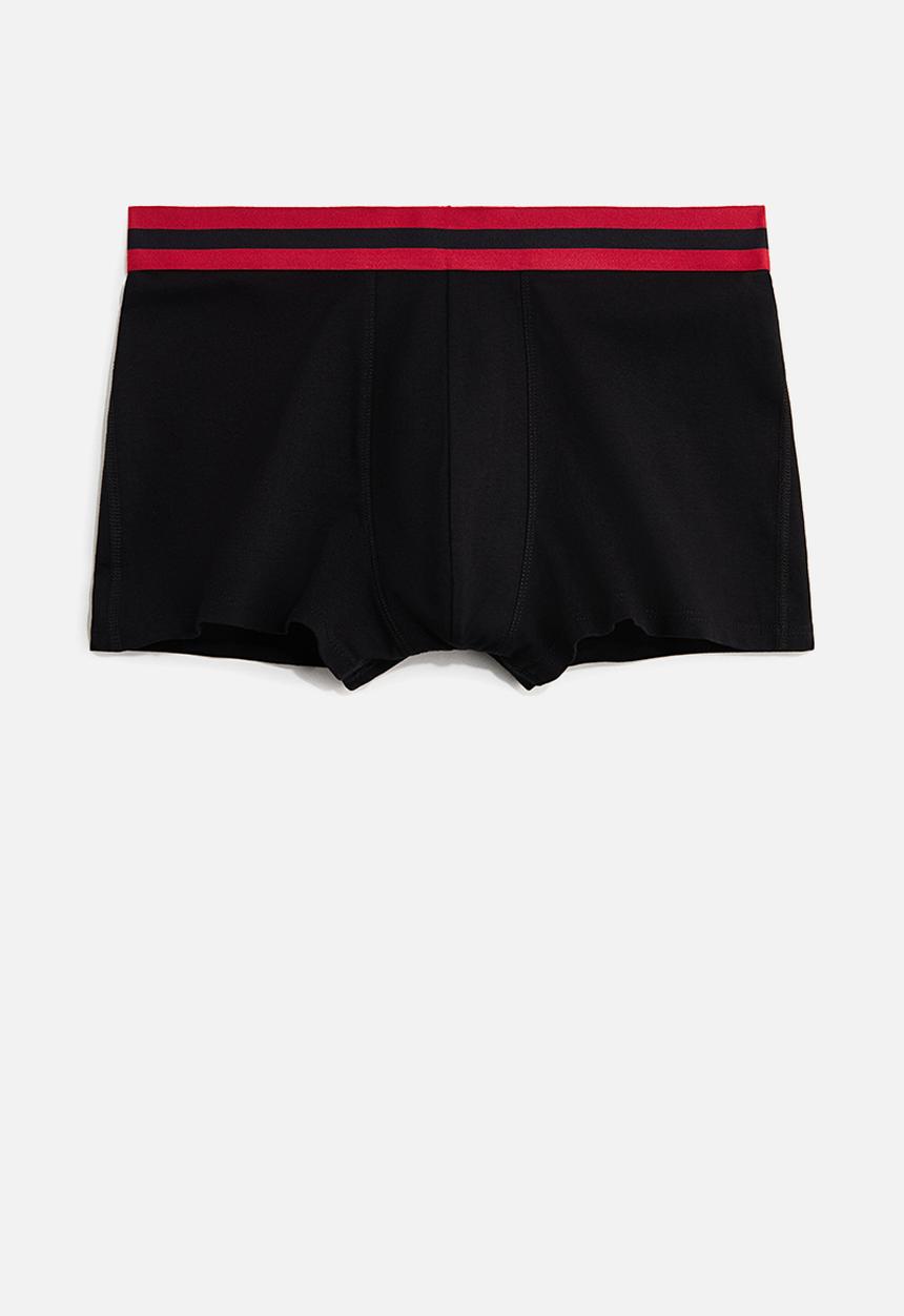 H&M - 3-pack short trunks with lycra? - black