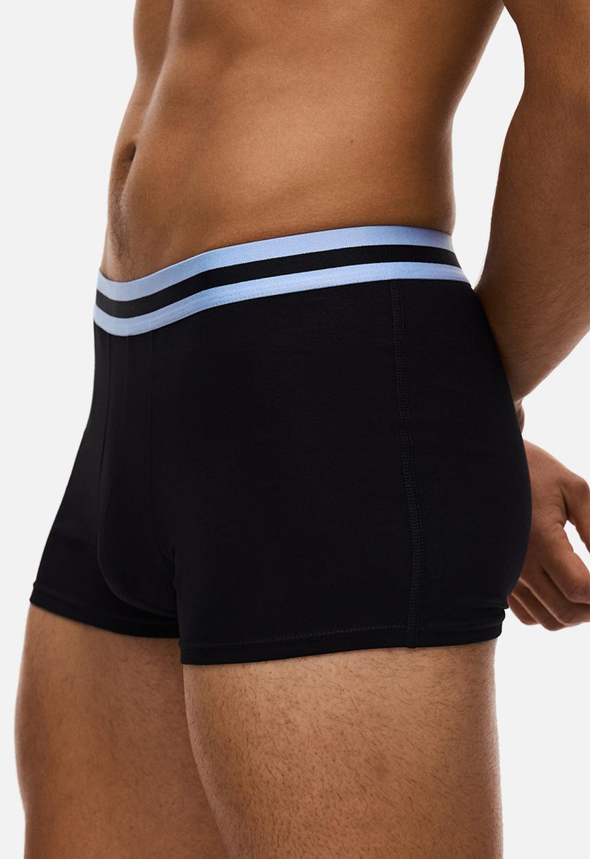H&M - 3-pack short trunks with lycra? - black