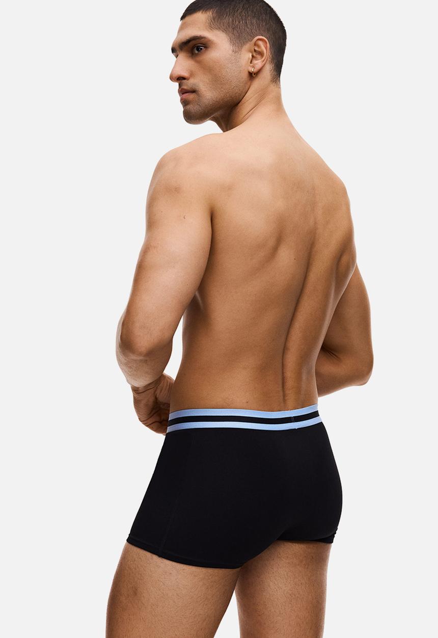H&M - 3-pack short trunks with lycra? - black