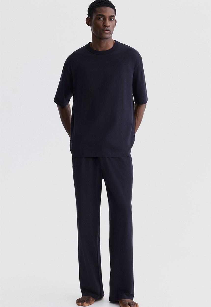 H&M - Jersey pyjamas - navy blue