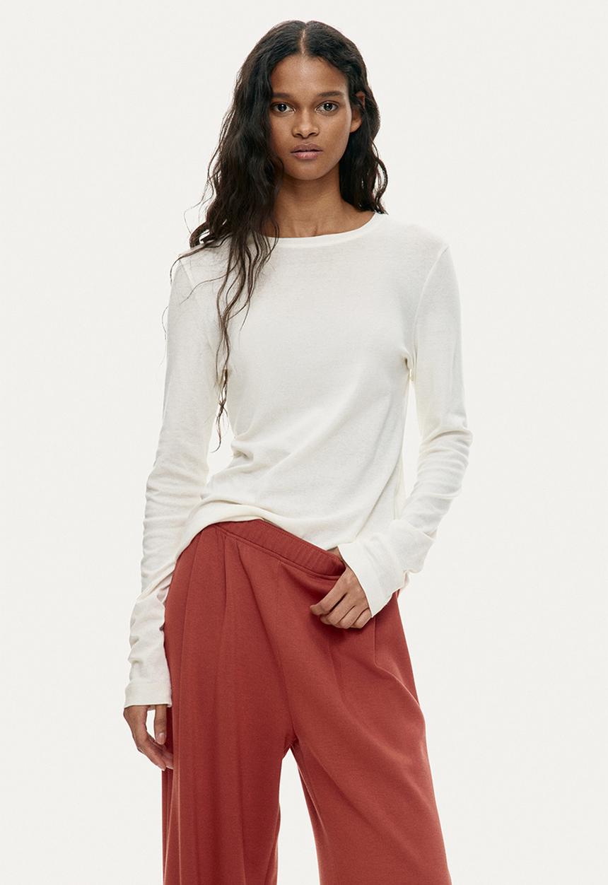H&M - Wide pull-on trousers - red