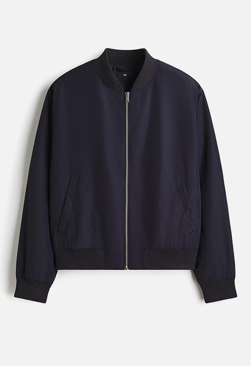 H&M - Lightweight bomber jacket - dark blue